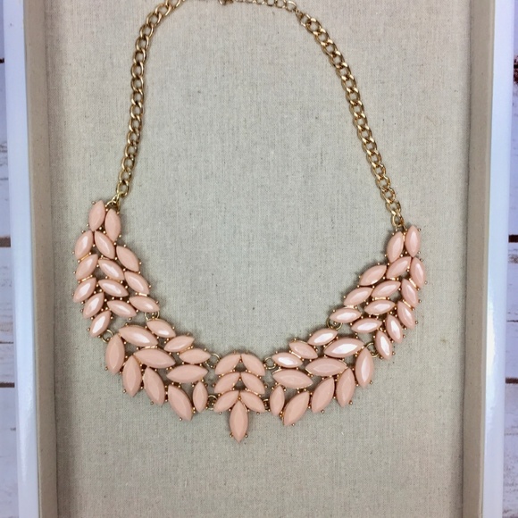 Light Pink Nude Color Boutique Necklace - Picture 5 of 7